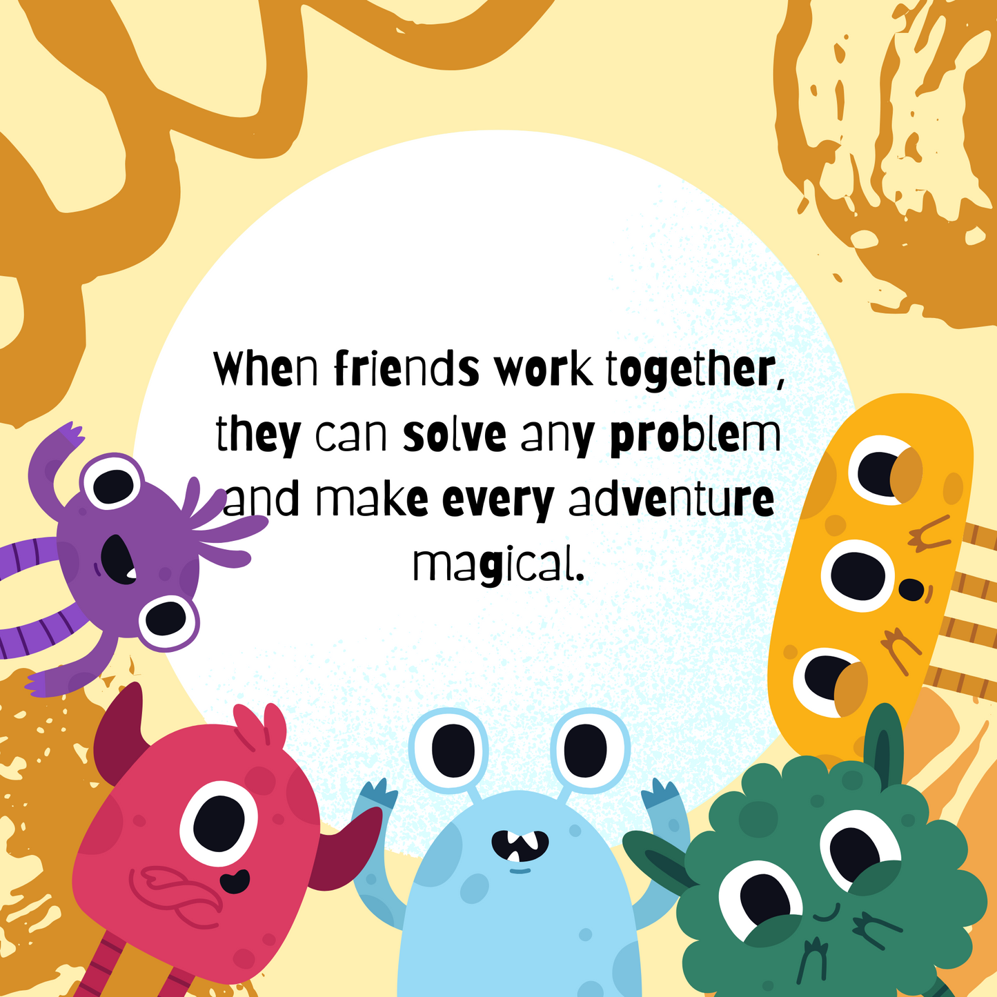 The 5 Little Monster's Big Adventure