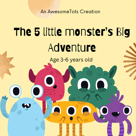The 5 Little Monster's Big Adventure