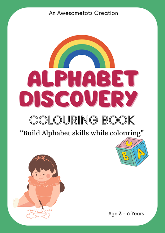Alphabet Discovery Coloring Book